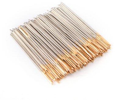 100 Stks/partij Gouden Staart Borduurwerk Stof Kruissteek Naalden Maat 24 Voor 11CT Stitch Doek Naaien Kit