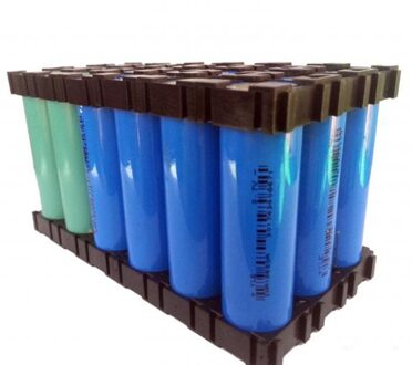 100 Stks/partij Plastic 18650 Batterij Houder Beugel Cilindrische 18650 Case Mobiele Houder Veiligheid Anti Trillingen Li-Ion Batterij Houder