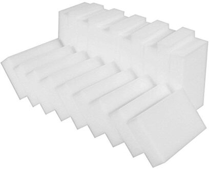100 Stks/partij Spons Magic Sponge Cleaners Gum Witte Cleaner Multifunctionele Cleaning Keuken Accessoires Schoonmaken Sponzen
