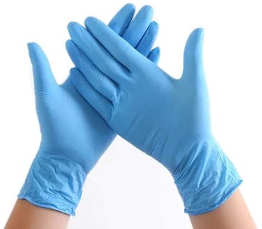 100 Stks/partij Wegwerp Latex Handschoenen Universele Reiniging Werk Handschoenen Beschermende Voedsel Veiligheid Gezondheid Handschoenen Huishoudelijke Schoonmaak Handschoenen