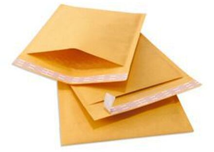 100 Stks/partijen Bubble Mailers Gevoerde Enveloppen Verpakking Tassen Kraft Bubble Mailing Envelop Tassen (110*130Mm)