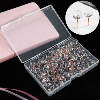 100 Stks/set Bal Hoofd Punaise Punaise Diy Versiering Decoratie Scrapbooking Handgemaakte Fotoalbum Frame Decor