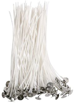 100 Stks/set Kaars Wieken Rookloze Wax Puur Katoen Core 9/15/20Cm Diy Kaars Maken Pre-gewaxt Wieken Voor Feestartikelen * 9cm