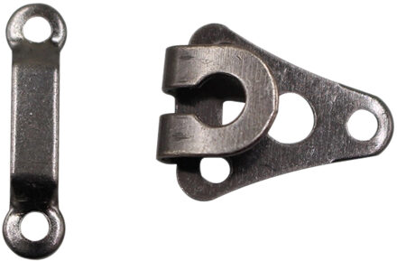 100 Stks/set Kledingstuk Haken Metalen Broek Rok Haken Voor Pak Broek Knop Diy Kleding Naaien Accessoires stijl 01