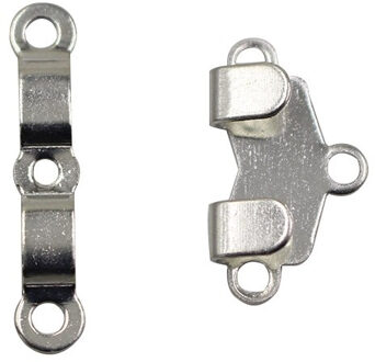 100 Stks/set Kledingstuk Haken Metalen Broek Rok Haken Voor Pak Broek Knop Diy Kleding Naaien Accessoires stijl 03