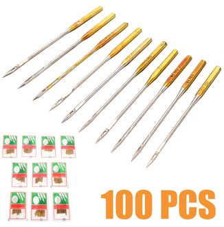 100 Stks/set Naaimachine Naalden HAX1 705H Voor Singer Naalden Thuis Naaien Naald Machine Accessoires 9 11 14 16 18