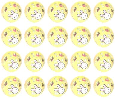 100 Stks/set Regenboog Kleur Muffin Cupcake Paper Cups Cake Formulieren Cupcake Cakevorm Cup Cake Papier Decoreren Gereedschap 3