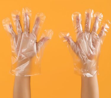 100 Stks/set Voedsel Plastic Handschoenen Milieuvriendelijke Wegwerp Handschoenen Voor Restaurant Hotel Bbq Voedsel Plastic Handschoenen Keuken Handschoenen