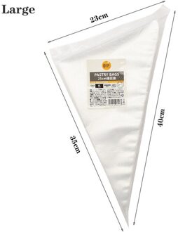 100 Stks/set Wegwerp Pastry Tassen Cake Decoratie Keuken Icing Voedsel Voorbereiding Zakken Cup Cake Piping Gereedschap Voor Bakken groot