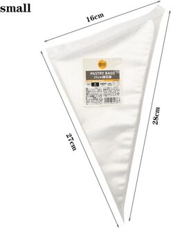 100 Stks/set Wegwerp Pastry Tassen Cake Decoratie Keuken Icing Voedsel Voorbereiding Zakken Cup Cake Piping Gereedschap Voor Bakken klein