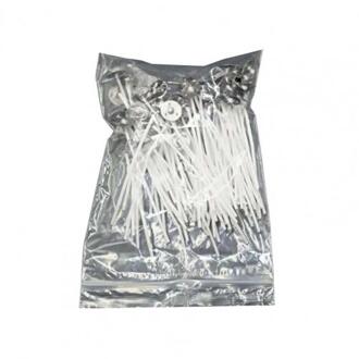 100 Stks/zak Betrouwbare 8-20Cm Lampwick Veilige Lage Rook Katoen Geweven Wax Core Voor Party Diy Kaars Maken accessoires Benodigdheden 12 cm