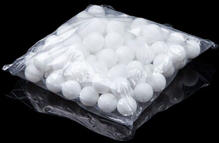 ! 100 Stks/zak Professionele Tafeltennis Bal 40 Mm Diameter Ping Pong Ballen Voor Concurrentie Training Lage Pirce wit