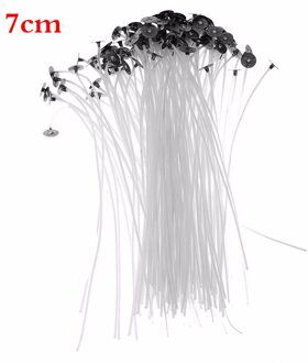 100 Stks/zak Puur Katoen Core Kaarsen Wieken 2.5/4/5/6/7/9/15/20Cm Diy Kaars Maken Pre-Waxed Met Olie Wieken Voor Feestartikelen 7cm