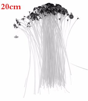 100 Stks/zak Puur Katoen Core Kaarsen Wieken 2.5/4/5/6/7/9/15/20Cm Diy Kaars Maken Pre-Waxed Met Olie Wieken Voor Feestartikelen