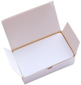 100 Stukken Van Vintage Papier Kaarten Lege Graffiti Student Ansichtkaarten Woord Kaarten Xxuc