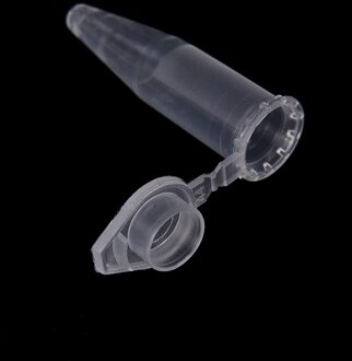 100 Stuks 1.5Ml Lab Clear Reageerbuis Centrifuge Flacon Snap Cap Micro Plastic Container Voor Laboratorium Sample Specimen Lab levert