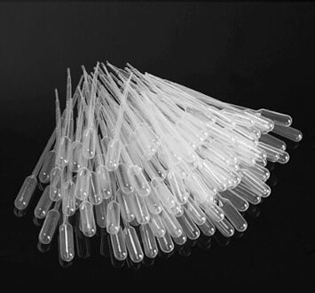 100 Stuks 1Ml Meetpipetten Dropper Polyethyleen