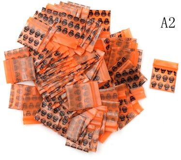 100 Stuks 2.5*3Cmtransparent Kleine Zip-Lock Plastic Zakken Baggies Ziplock Zip Rits Lock Hersluitbare Clear Poly Bag voedsel Opbergtas