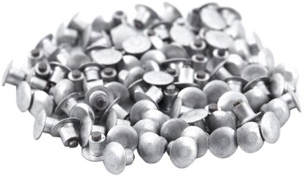 100 Stuks 6.5Mm/0.26Inch Wheel Tyre Stud Schroeven Sneeuw Tire Spikes Voor Fiets Auto Motorfiets Atv Schoenen