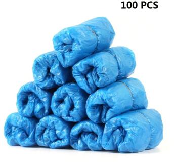 100 Stuks Anti Slip Waterdichte Laars Covers Wegwerp Overschoenen Overschoenen Veiligheid Bescherming Van Huis/Hotel/Regenseizoen