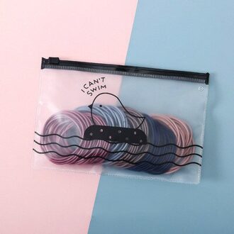 100 Stuks Dunne Zwarte Kleurrijke Nylon Elastische Haarbanden Paardenstaart Houders Haar Scrunchies Elastiekjes Hoofdband Haar Accessoires gemengde kleur 100