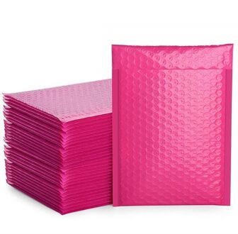 100 Stuks Foam Envelop Tassen Zelf Seal Mailers Gevoerde Enveloppen Bubble Mailing Tas Pakketten Tas 18X13cm