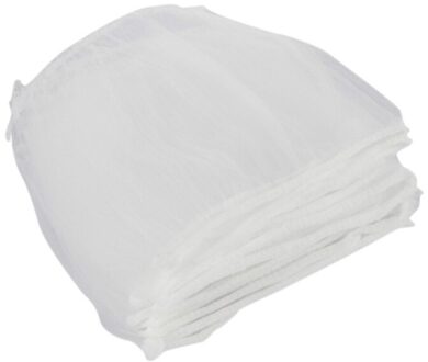 100 Stuks Herbruikbare Vuilnis Filter Bag Voor Keuken En Badkamer Afvoer Residu Collector Sink Filter