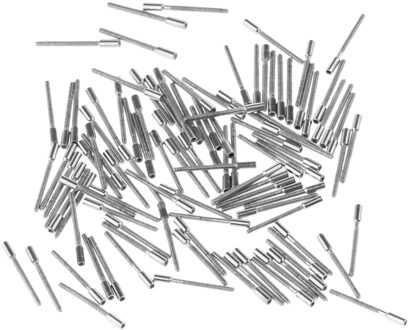 100 Stuks Horloge Gereedschap Opening Horloge Repair Tool Terug Opener 8mm Tap Threads Stem Extension Extenders voor Horloge Reparaties gebroken Stengels