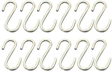 100 Stuks Metalen Type Keuken Slaapkamer Haken Rvs Super Dragende Opknoping Haken Opslag Rekken Kleerhangers