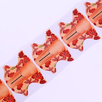 100 Stuks Nail Form Nail Art Form Acryl Nagels Uitbreiding Gids Franse Gereedschappen Zelfklevende Vormen Stickers Voor Acryl uv Gel Tip 001