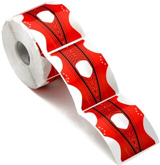 100 Stuks Nail Form Nail Art Form Acryl Nagels Uitbreiding Gids Franse Gereedschappen Zelfklevende Vormen Stickers Voor Acryl uv Gel Tip 003