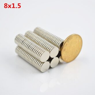 100 Stuks Super Krachtige Sterke Neodymium Magneet Rare Earth Blok Ndfeb Magneten Neodymium Magneten