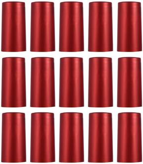 100 Stuks Warmte Krimpfolie Afdichting Cap Wijnfles Film Wijn Krimpkous Cap rood wijn