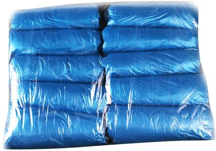 100 Stuks Wegwerp Arm Mouwen Oilproof Oversleeves Armen Waterdichte Koken Reparatie Morsmouw Keuken Schoon Accessoires Blauw