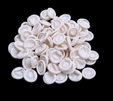 100 Stuks Wegwerp Latex Vinger Babybedjes Sets Vingertoppen Protector Handschoenen