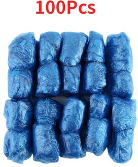 100 Stuks Wegwerp Overschoenen Indoor Tapijten Floor Anti-Dust Cleaning Overschoenen Regenachtige Dag Waterdichte Schoen Covers Thuis Leveringen