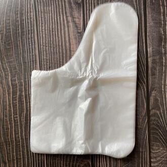 100 Stuks Wegwerp Voet Membraan Cover Huishoudelijke Plastic Cover Waterdichte Schoen Cover Transparante Zak Voet Cover 02