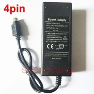 100 V-240 V AC naar DC 12 V/5 V 2A voor HDD Behuizing Case Voeding adapter 4 pin 2000mA 4PIN