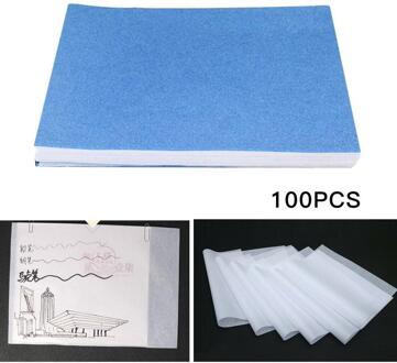 100 Vel/Pak Tracing Papier Schrift Papier Doorschijnend Voor Slag Kopiëren Briefpapier Kalligrafie Schrijven Tekening Scra Papier B6D5