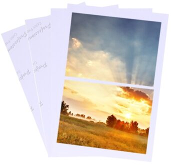 100 Vellen Glossy 4R 4 "X 6" Fotopapier 200gsm Voor Inkjet Printers