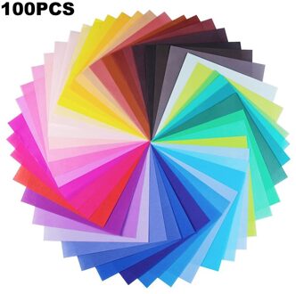 100 Vellen Origami Papier 20X20Cm 8 Inch Levendige Kleuren Voor Arts Ambachten Projecten Gdeals