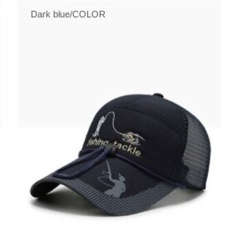 100% Vissen Hoed Mannen Outdoor Zon Bescherming Zonnescherm Vissen Hoed Sport Sneldrogende Wandelen Paardrijden Hoed Baseball Netto cap PT-02
