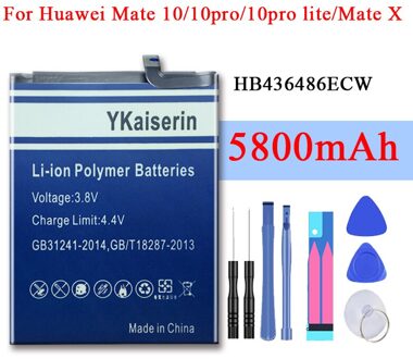 100% Voor Hua Wei HB436486ECW 5600Mah Batterij Voor Huawei Mate 10 Mate 10 Pro /P20 Pro AL00 l09 L29 TL00 Honor V20 Batterijen