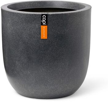 100% Waste Smooth Bloempot Ø 35 cm - Terrazzo grijs