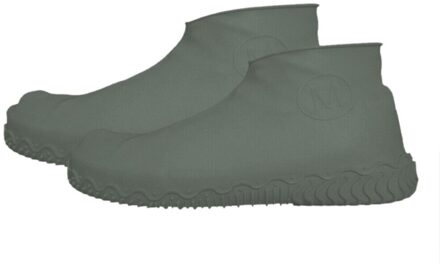 100% Waterdichte Regen Schoen Laarzen Cover Anti-Slip Herbruikbare Latex Schoen Covers Waterdichte Rain Boot Overschoenen Schoenen Cd grijze kleur