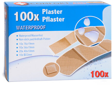 100 Waterproof pleisters