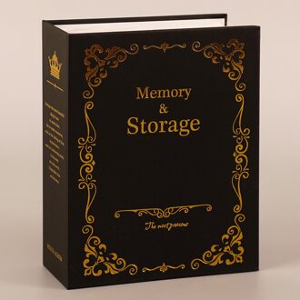 100 Zakken 6 Inch Vergulden Fotoalbum Foto Opslag Scrapbooking Foto Case Fotoalbum Frame Voor Kids Kinderen zwart