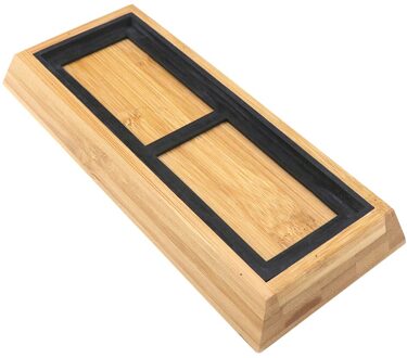 1000/4000 Grit Thuis Chef Restaurant Desktop Cutter Puntenslijper Non Slip Basis Slijpsteen Slijpsteen Siliconen Rechthoek Keuken