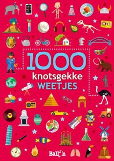 1000 knotsgekke weetjes - Boek Ballon Media N.V. (9403204796)