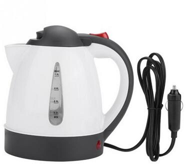 1000 Ml Elektrische Auto Waterkoker Draagbare Boiler Reizen Auto 12V/24V Koffie 304 Roestvrij staal Grote Capaciteit Voertuig